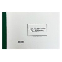 Nyomtatvány postaküldemények feladókönyve PATRIA A/4 fekvő 150 lap