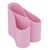 Írószertartó ICO Lux műanyag pasztell rózsaszín