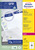 Adress-Etiketten, A4 mit ultragrip, 99,1 x 38,1 mm, 100 Bogen/1.400 Etiketten, weiß