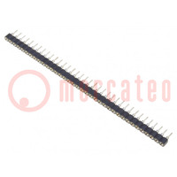 Socket: integrated circuits; SIL36; Pitch: 2.54mm; precision; THT