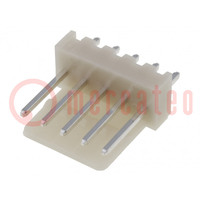 Connector: wire-board; socket; male; PIN: 5; THT; straight; 2.54mm
