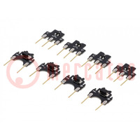 Kit: semiconductors; ECell; for breadboards; pin header