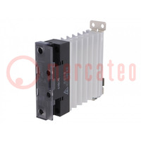 Relay: solid state; Ucntrl: 12÷24VDC; 25A; 24÷240VAC; G3PJ; 1-phase