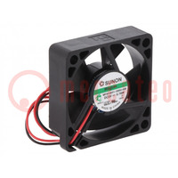 Ventilador: DC; axiales; 5VDC; 35x35x10mm; 12,17m3/h; 28dBA; Vapo