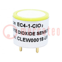 Sensor: gas; chlorine dioxide (ClO2); Range: 0÷1ppm