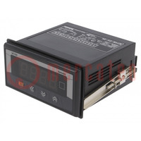 Meter; DC voltage; 100÷240VAC; on panel; MT4W; Display: LED; 14.2mm