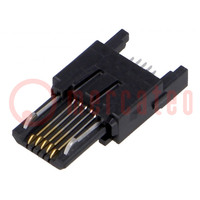 Plug; USB B micro; ZX; on PCBs; SMT; PIN: 5; horizontal; USB 2.0