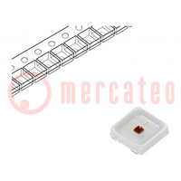 LED de puissance; cherry red; 120°; 150mA; λd: 720÷740nm; 3030; SMD