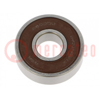 Bearing: ball; Øint: 10mm; Øout: 26mm; W: 8mm; bearing steel