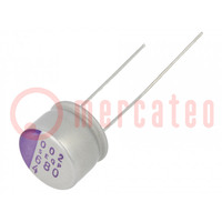 Condensador: de polímero; 680uF; 4VDC; SEQP; THT; ±20%; -55÷125°C