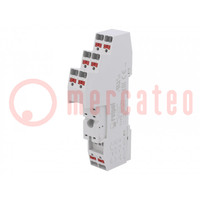 Socket; RM85; spring clamps; Series: PI85; Electr.connect: Push-in