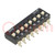 Switch: DIP-SWITCH; Poles number: 8; ON-OFF; 0.1A/50VDC; Pos: 2