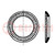 Washer; conical; M6; D=10mm; h=1.2mm; steel; Plating: black finish
