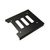 ROLINE Montageadapter, 3,5 Zoll Rahmen für 1x 2.5 HDD/SSD, Metall, schwarz