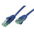 ROLINE RM Patchkabel Kat.6A UTP, blau, 0,3 m