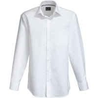 HAKRO Business-Hemd, langärmelig, weiß, Gr. S - XXXL Version: M - Größe M
