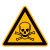 Warnung vor giftigen Stoffen Warnschild, selbstkl. Folie, Größe 20cm DIN EN ISO 7010 W016 ASR A1.3 W016