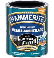 HAMMERITE Metallschutz-Lack 750 ml matt schwarz