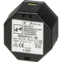 Produktbild zu Netzgerät für Unterputz, 230V, schwarz (1003UP-12-1--00)