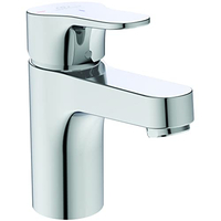 IDEAL STANDARD - CERABASE, MITIGEUR LAVABO AVEC TECHNOLOGIE BLUESTART®, AVEC TIGE DE COMMANDE ET VIDANGE BONDE 1-1/4", CHROMÉ