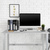 Schreibtisch / Computertisch WORKSPACE LIGHT I 120 x 60 cm weiß / weiß hjh OFFICE
