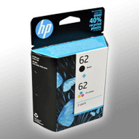 2 HP Tinten N9J71AE 62 1 x BK + Color