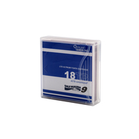 Overland-Tandberg LTO-9 Data Cartridge, 18/45TB, un-labeled with case (20-pack)