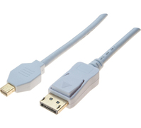 CUC Exertis Connect 128002 câble DisplayPort 2 m Mini DisplayPort Blanc