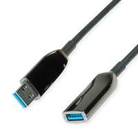 ROLINE 12.04.1075 cavo USB 10 m USB 3.2 Gen 1 (3.1 Gen 1) USB A Nero