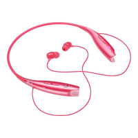 LG HBS-730 Kopfhörer Kabellos Kopfband, im Ohr Mikro-USB Bluetooth Pink