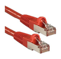 Lindy 47162 hálózati kábel Vörös 1 M Cat6 S/FTP (S-STP)