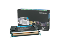 Lexmark C736, X736, X738 Cyan High Yield Return Program Toner Cartridge