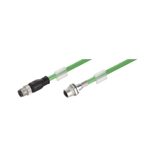 Weidmüller IE-C5DS4UG0020MBSMCS-E kabel sygnałowy 2 m Czarny, Zielony, Srebrny
