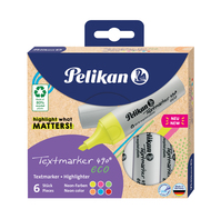 Pelikan Textmarker 490 eco Marker Meißel Mehrfarbig