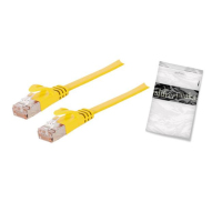 shiverpeaks U/FTP, Cat.7, slim, 7.5m câble de réseau Jaune 7,5 m Cat7 U/FTP (STP)