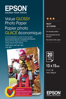 Epson Value Glossy Photo Paper - 10x15cm - 20 Blätter