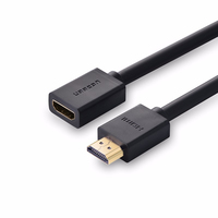 Ugreen 10140 kabel HDMI 0,5 m HDMI Typu A (Standard) Czarny