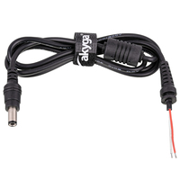Akyga AK SC 06 Replacement DC Cable for Notebook Power Pack Black Fekete 1,2 M