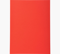 Exacompta 410012E carpeta Caja de cartón Rojo A4
