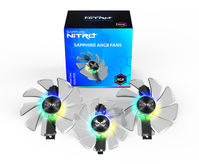 Sapphire 4N004-03-20G computer cooling system Graphics card Fan 9.5 cm Transparent