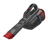Black & Decker BHHV315J-QW aspiradora de mano Negro, Rojo Sin bolsa