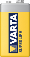 Varta SUPERLIFE 9 V 9V Zink-Karbon