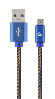Cablexpert CC-USB2J-AMMBM-1M-BL USB-kabel USB 2.0 USB A Micro-USB B Blauw