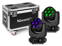 BeamZ MHL740 Set Für die Nutzung im Innenbereich geeignet Disco Laserprojektor Schwarz