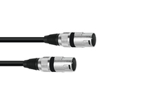 Omnitronic 3022075A câble audio 0,2 m XLR (3-pin) Noir
