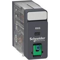 Schneider Electric RXG21RD przekaźnik zasilający Czarny