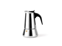Leopold Vienna LV113002 machine à café manuelle Cafetière à moka 0,3 L Argent