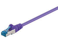 Microconnect 0.5m Cat6a networking cable Purple S/FTP (S-STP)