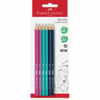 Faber-Castell 111184 ołówek grafitowy HB 6 szt.