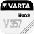 Varta V357 Einwegbatterie SR44 Siler-Oxid (S)
